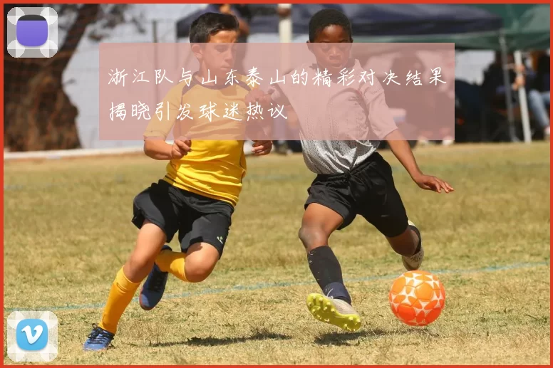浙江队与山东泰山的精彩对决结果揭晓引发球迷热议
