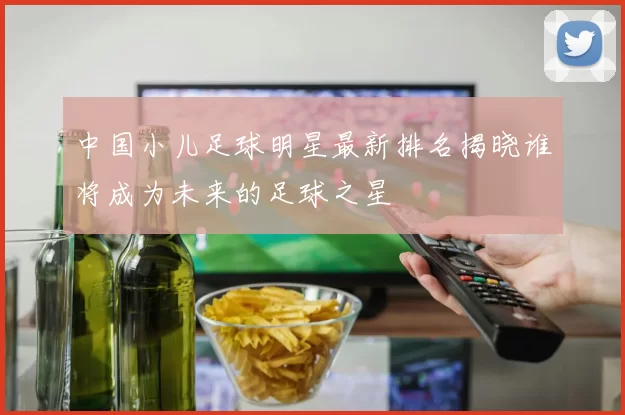 中国小儿足球明星最新排名揭晓谁将成为未来的足球之星