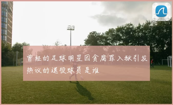 曾经的足球明星因贪腐罪入狱引发热议的退役球员是谁